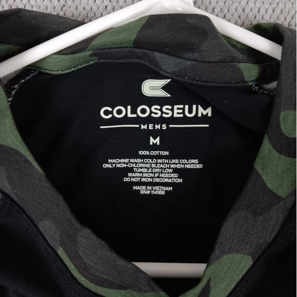 Colosseum OHT Military Appreciation Raglan Tee Mens M Black Baylor Bears Camo - Picture 6 of 10